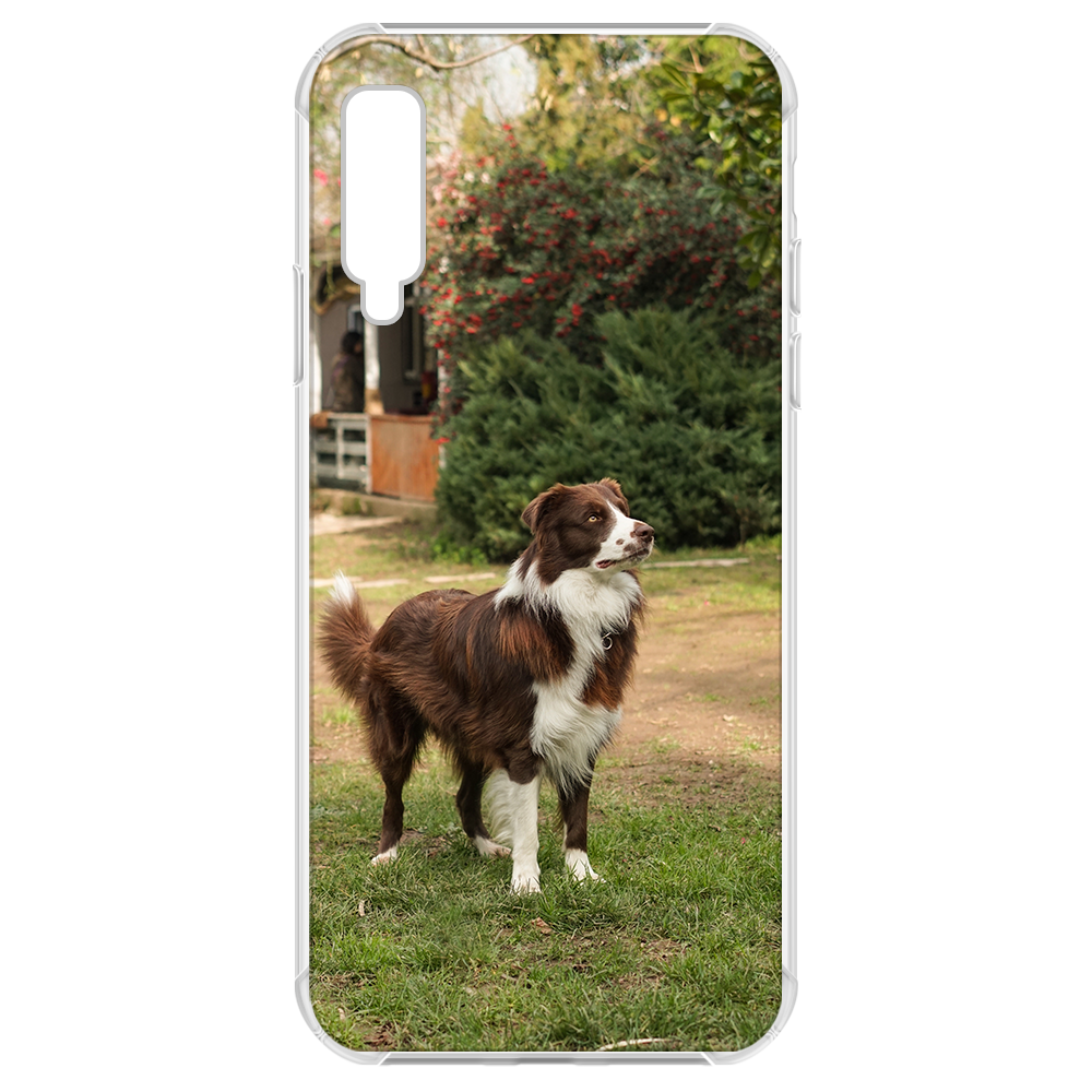 Samsung Galaxy A7 2018 Picture Case - Clear Bumper